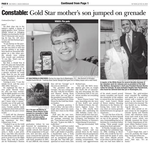 This is the rest of the clipping from the Daily Herald article. This is the rest of the clipping from the Daily Herald article.